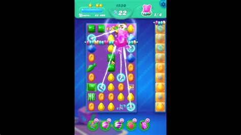 Candy Crush Soda Saga Level 1530 Get 3 Stars 28 Moves Completed Youtube