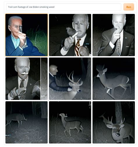 Trail Cam Footage Of Joe Biden R Dallemini