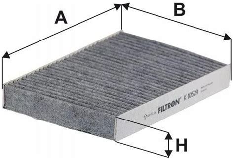 Filtr kabinowy Filtron Filtr Kabi Węglowy K1052A 5904608900524 Opinie
