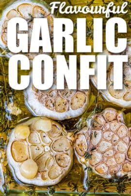 Garlic Confit Recipe Minute Prep Our Zesty Life