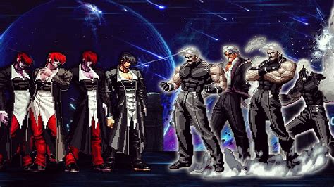 Iori Yagami AD Team Vs New Final Rugal Team Genisys Mugen War YouTube