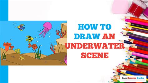 How to Draw an Underwater Scene - Really Easy Drawing Tutorial ...