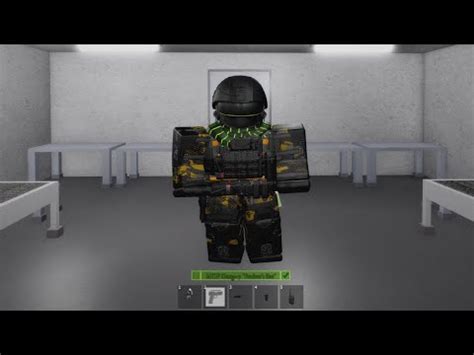 Roblox Scp M T F Omega Pandora S Box Operator Avatar Build