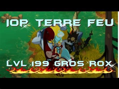 Dofus Pr Sentation Iop Terre Feu Mode Ou Stuff Pas