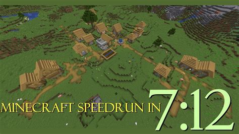 Speedrunning Minecraft 1 16 In 7 Minutes On The Luckiest Seed Ive Ever