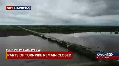 Kansas Turnpike Reopened In Sumner County After Flooding