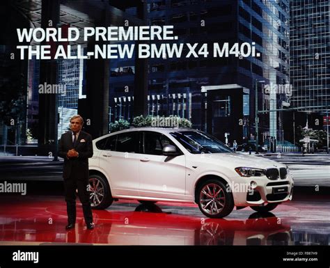 Detroit Usa 11th January 2016 Ludwig Willisch President Of Bmw