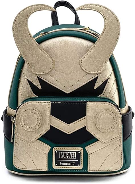 Bolso De Hombro Loungefly Marvel Loki Classic Cosplay Para Mujer Con