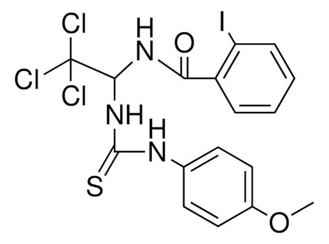 2 IODO N 2 2 2 TRICHLORO 1 3 4 METHOXY PHENYL THIOUREIDO ETHYL