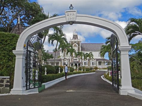 Government House on the Island of St. Lucia