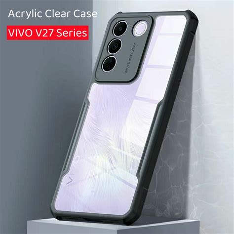 Acrylic Clear Protect Casing For VIVO V29E V29 V27E 5G V27 Pro V29Pro