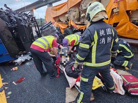 貨櫃掉落害死後方駕駛 物流車司機棄車逃逸原因曝