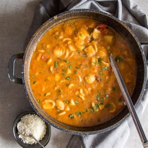 Hearty Chickpea Soup Recipe An Italian In My Kitchen