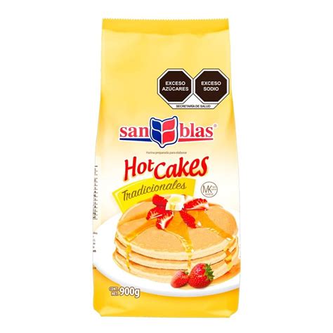 Harina Para Hot Cakes San Blas Tradicionales 900 G Bodega Aurrera