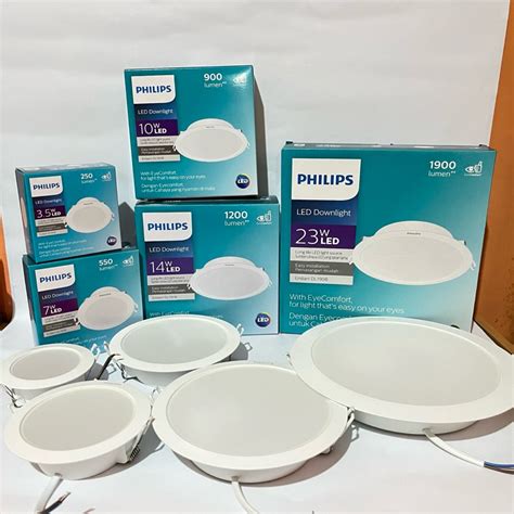 Jual Philips Lampu Downlight Panel Led Essential Eridani Putih Watt