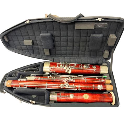 Used Heckel 5k Bassoon Serial Number 5000 Bocal Majority Woodwinds