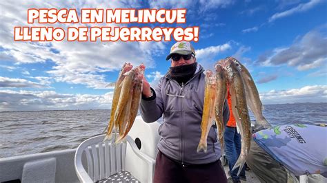 Pesca de pejerreyes en Melincue Junto a Rodrigo González de Miguel