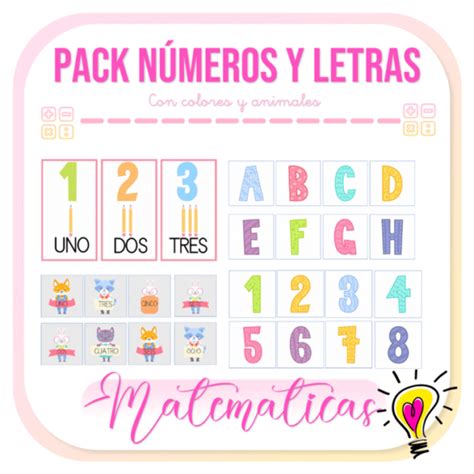 Pack Números Y Letras Didactilam