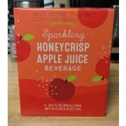 Trader Joe S Apple Juice Beverage Honeycrisp Sparkling Calories