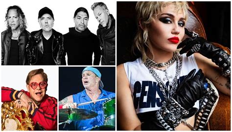 Elton John and RHCP’s Chad Smith join Miley Cyrus’ Metallica covers album