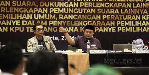 Kpu Gelar Uji Publik Tiga Rancangan Peraturan Kpu Kpu