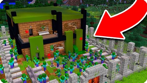 🏡🧟‍♂️ La Casa De Massi Aparece En Un Cementerio En Minecraft 😱 Youtube