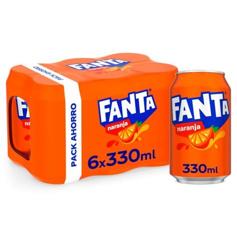 LupaOnline FANTA NARANJA LATA 33 CL P 6