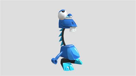 Mobile Calling All Mixels Lunk Download Free 3d Model By