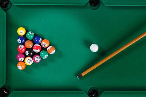 Pool Table Top View