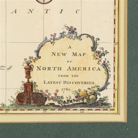 Map of the British Colonies in North America, 1761 (Lot 2055 - December ...