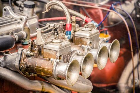 Vintage Carburetor Stock Image Image Of Intake Engineering 30616123