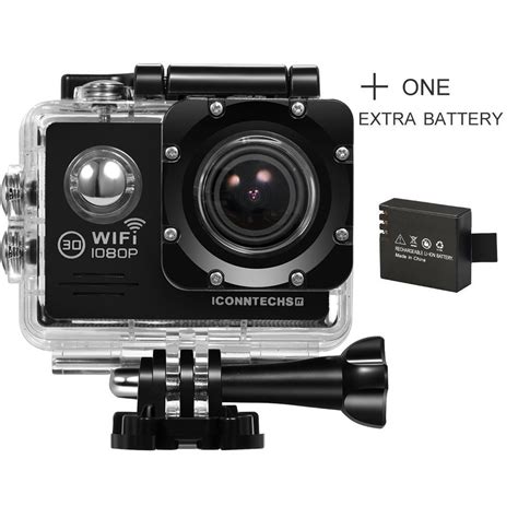 Iconntechs It Full Hd P Sport Action Camera Wifi Fhd Fps Hdmi