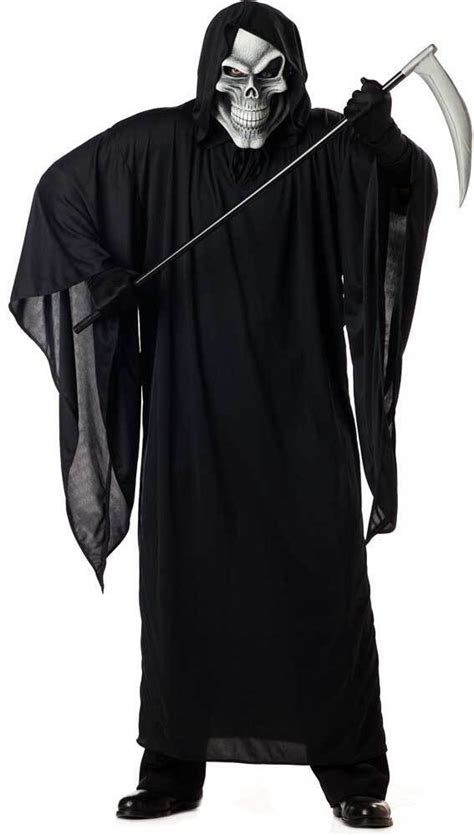 Disfraz de Muerte Grim Reaper talla GRANDE Extasis Lencería Sex Shop