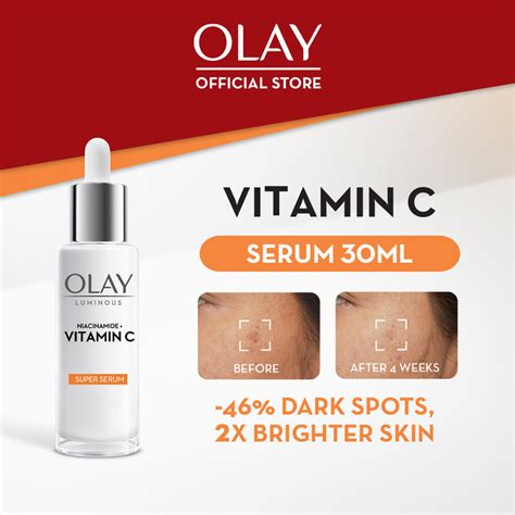 Olay Luminous Niacinamide Vitamin C Super Serum 30ml Shopee Malaysia