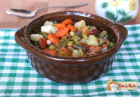 MINESTRONE DI VERDURE FRESCHE E Legumi Tutto Fa Brodo In Cucina