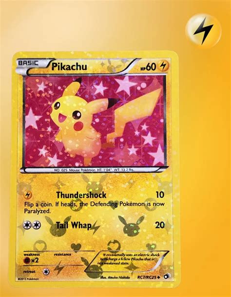 Pikachu Rc Rc Legendary Tresaures Tcg Coleccionistas