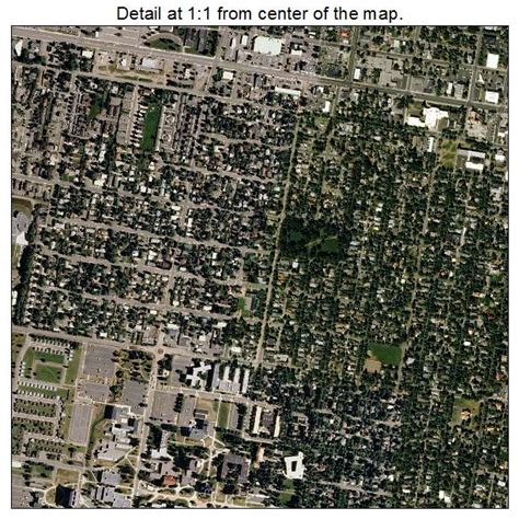 Aerial Photography Map of Bozeman, MT Montana