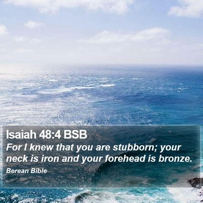 Isaiah 48 Bible Images - Isaiah Chapter 48 BSB Bible Verse Pictures