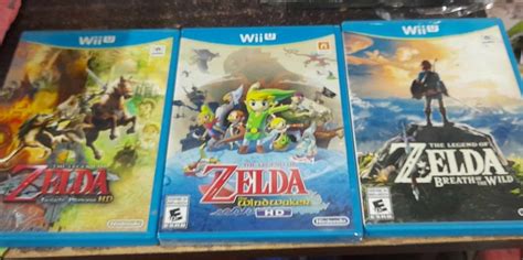 Zelda Wii U Games Set, Video Gaming, Video Games, Nintendo on Carousell