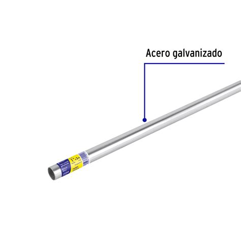 Tubo Conduit Galvanizado M Pared Gruesa Et Amarilla Cables Y