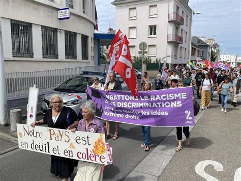 Mort De Nahel Un Rassemblement Pacifique Dans Les Rues De Saint