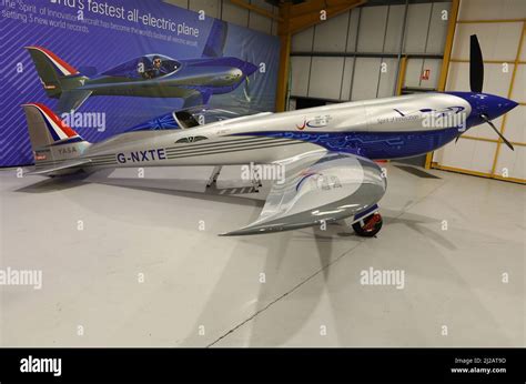 The World S Fastest All Electric Aeroplane Stock Photo Alamy