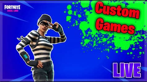 Custom Games LIVE Fortnite Live Deutsch IHR KÖNNT MITSPIELEN Live