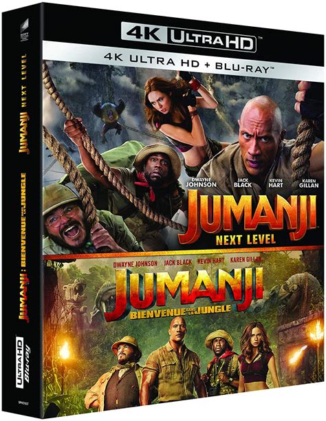 Jumanji Bienvenue Dans La Jungle Next Level Blu Ray 4k Ultra Hd