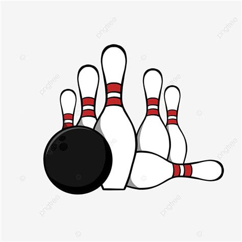 Bowling Ball Clipart Transparent Background, Cartoon Hand Drawn Black Bowling Ball Clipart ...