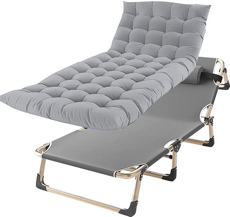 Buy HZCLUB Reclining Chairs With Mattress Outdoor Patio Folding Lounge