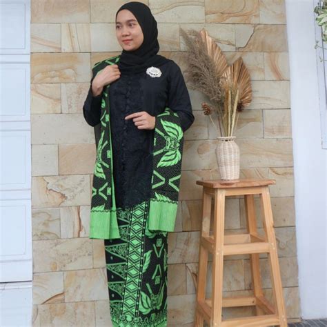 Jual Paket Baju Adat Baduy Wanita Kebaya Kain Slendang Shopee Indonesia