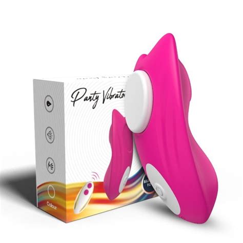 Vibrador de Calcinha Controle Remoto e Prendedor Ímã 9 Modos de