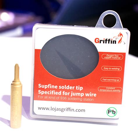 Ponta Dourada M T Sk Para Ferro De Solda Griffin Griffin Py