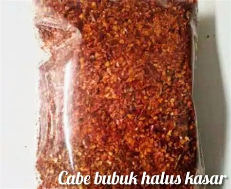 Cabe Bubuk Cabe Rawit Kering Halus Kasar 100gr Lazada Indonesia